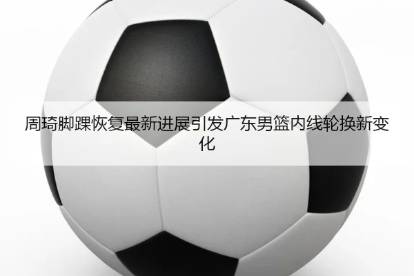 周琦脚踝恢复最新进展引发广东男篮内线轮换新变化
